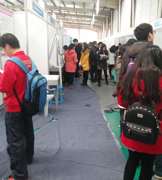 僑洋實(shí)業(yè)遠(yuǎn)赴武漢大學(xué)招賢納士