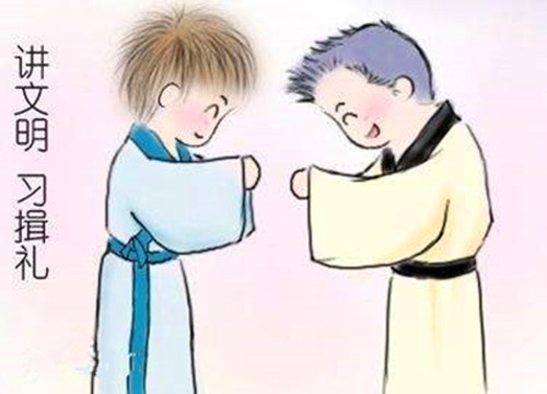 疫情期間衢州兩會作揖禮，盡顯古代文明禮節(jié)