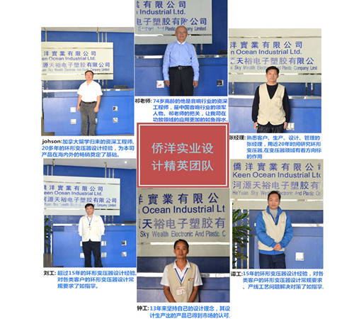 僑洋實(shí)業(yè)環(huán)形變壓器設(shè)計(jì)團(tuán)隊(duì) 僑洋實(shí)業(yè)環(huán)形變壓器設(shè)計(jì)團(tuán)隊(duì)