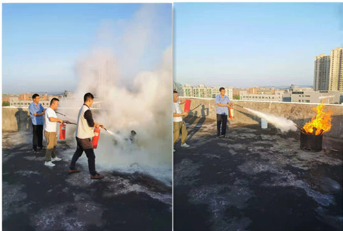 僑洋實業(yè)2020年消防演習(xí):模擬起火 僑洋實業(yè)2020年消防演習(xí):模擬起火